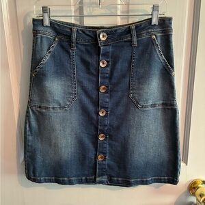 Kensie Blue Denim Skirt, size 28